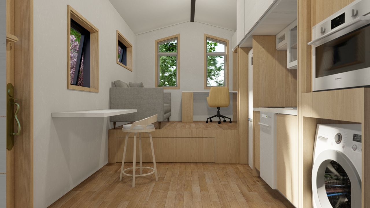 $109,000 Sakura Tiny House on wheels in Canada