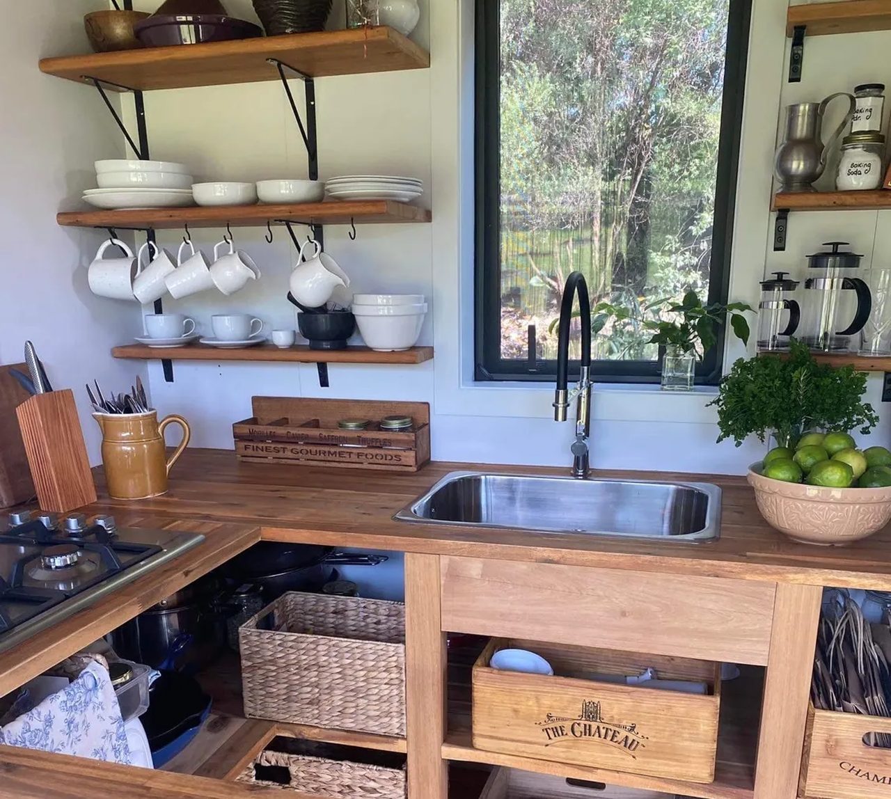 Sanctuary Tiny House - kitchen