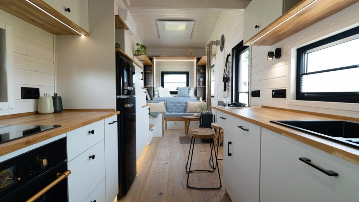 Starfruit Tiny House has Well-Thought, Storage-Friendly Layout