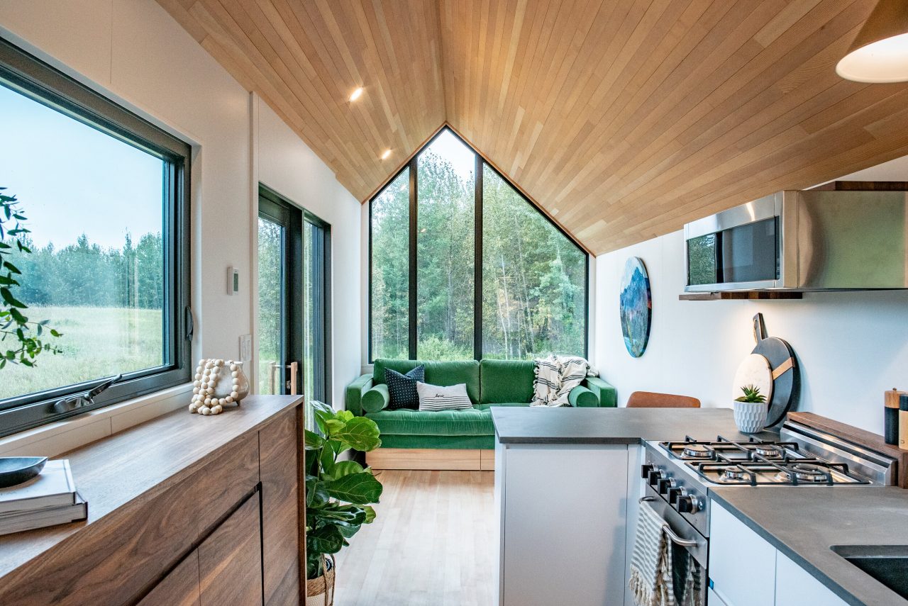 Trahan tiny house - interior