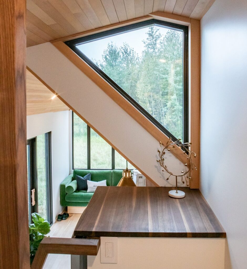 Trahan Tiny House Accommodates Yoga Studio, Office, and Gym