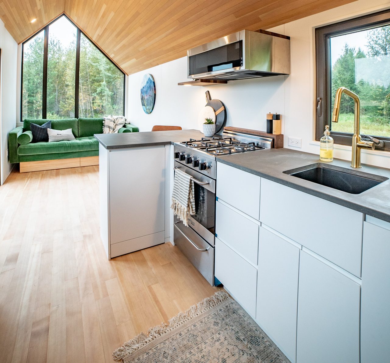 Trahan tiny house - kitchen