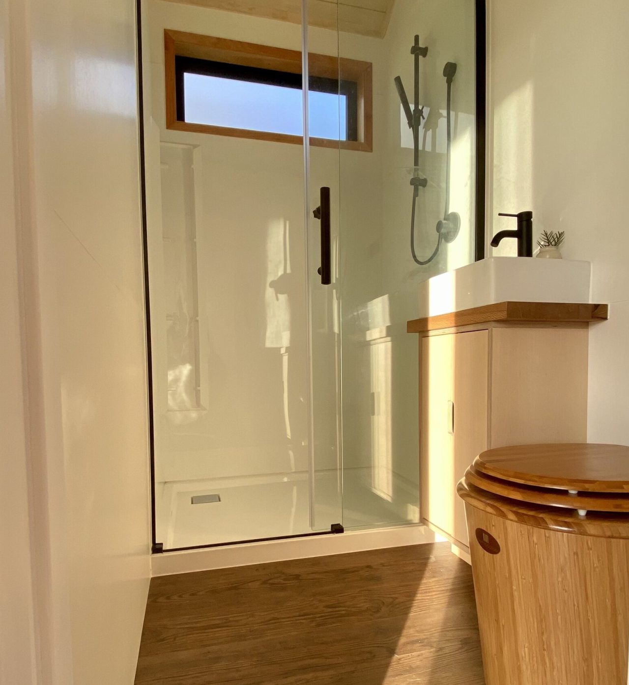 Whale Tiny House - bathroom