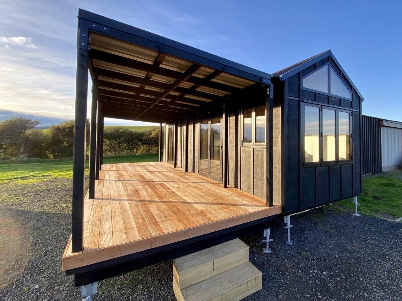 Whale Tiny House - exterior