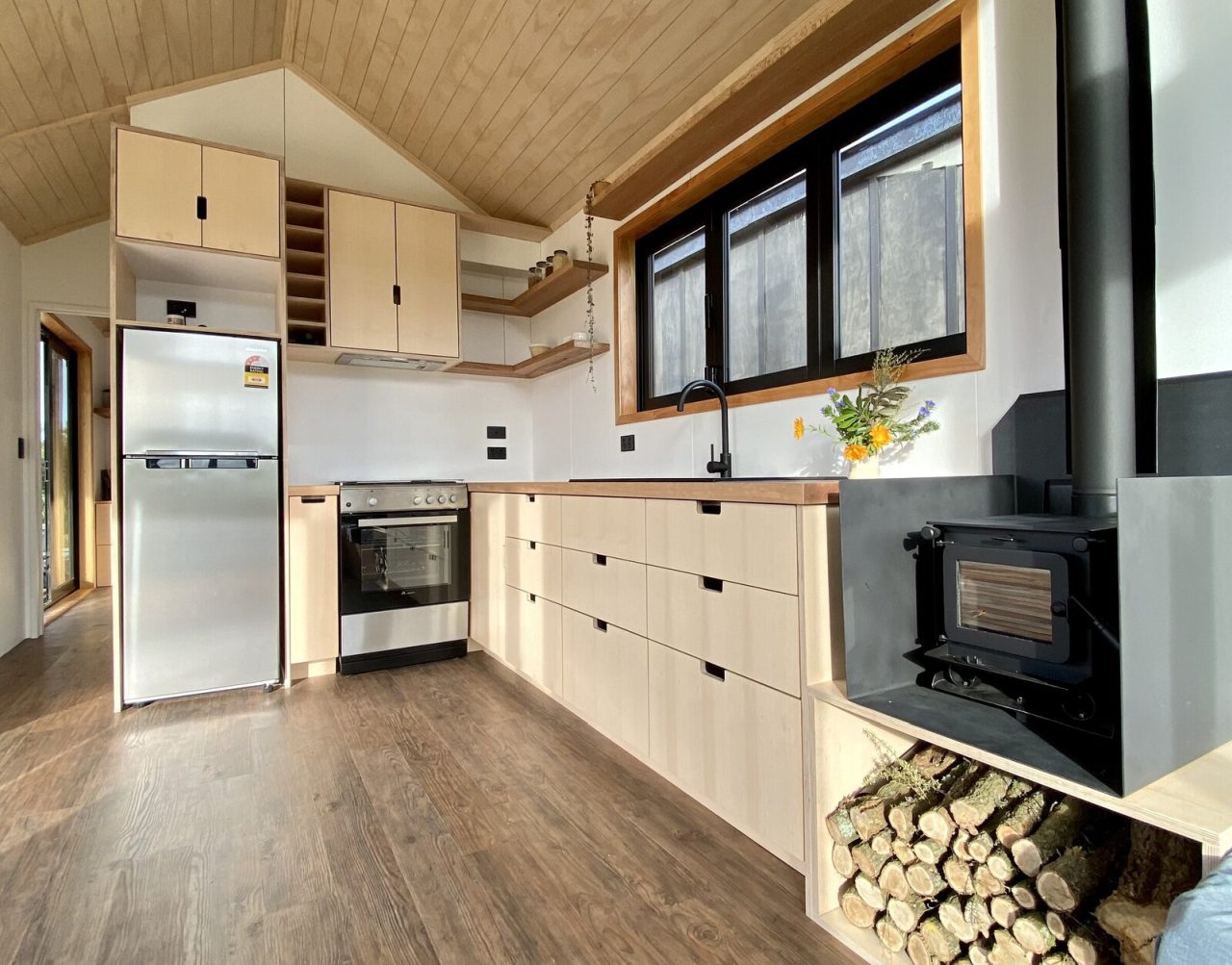 Whale Tiny House - kitchen