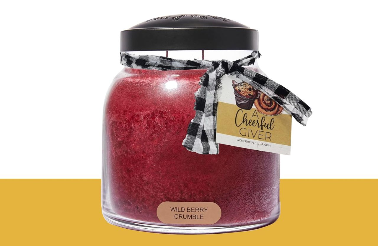 Wild Berry Crumble Scented Candle