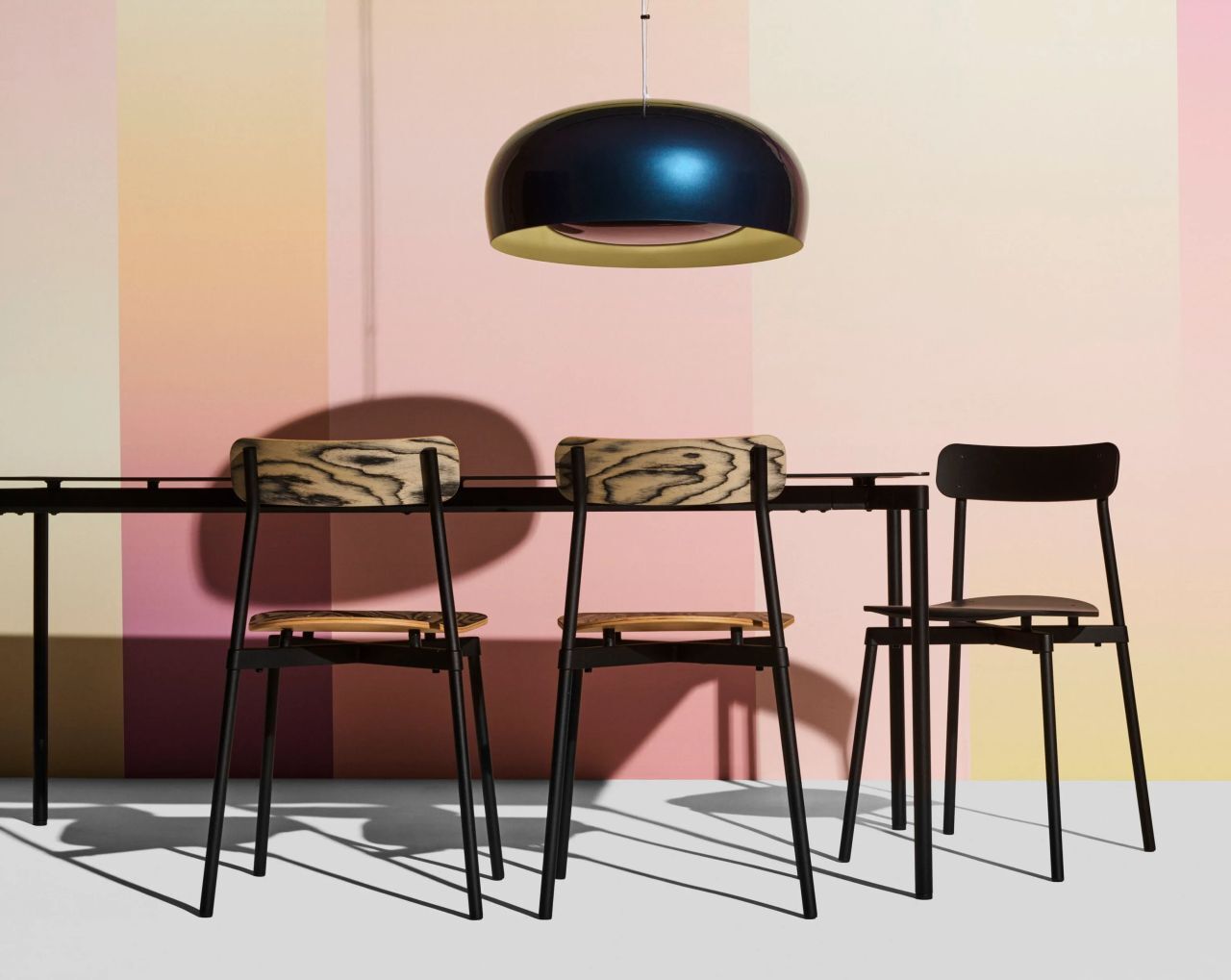 Pendant Lamp by Pierre Charrie enhances the ambiance 