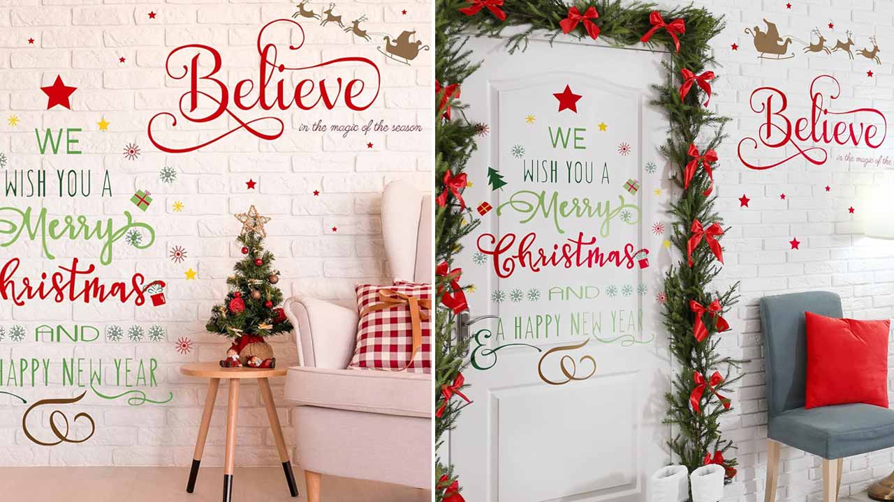 Christmas wall decals 1