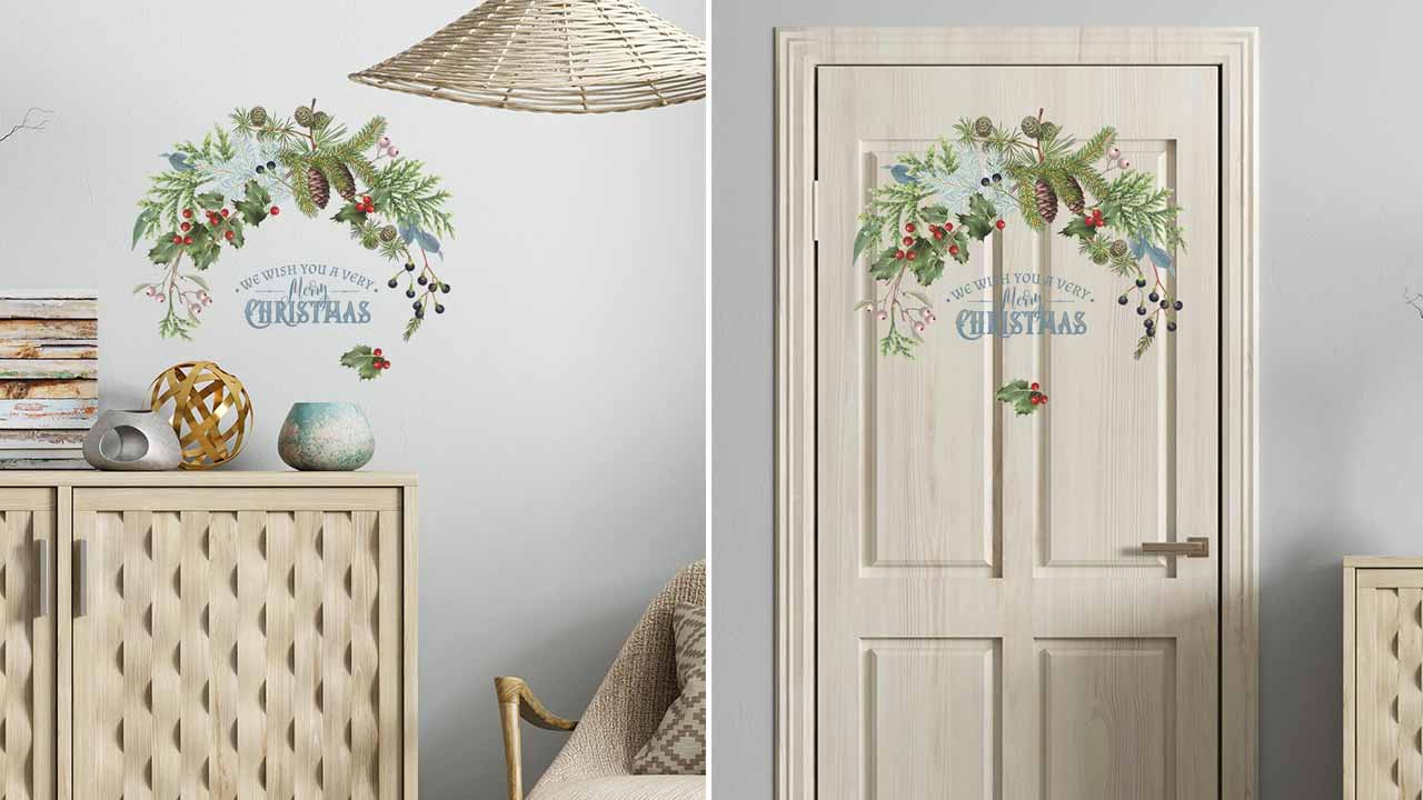 Christmas wall decals 2