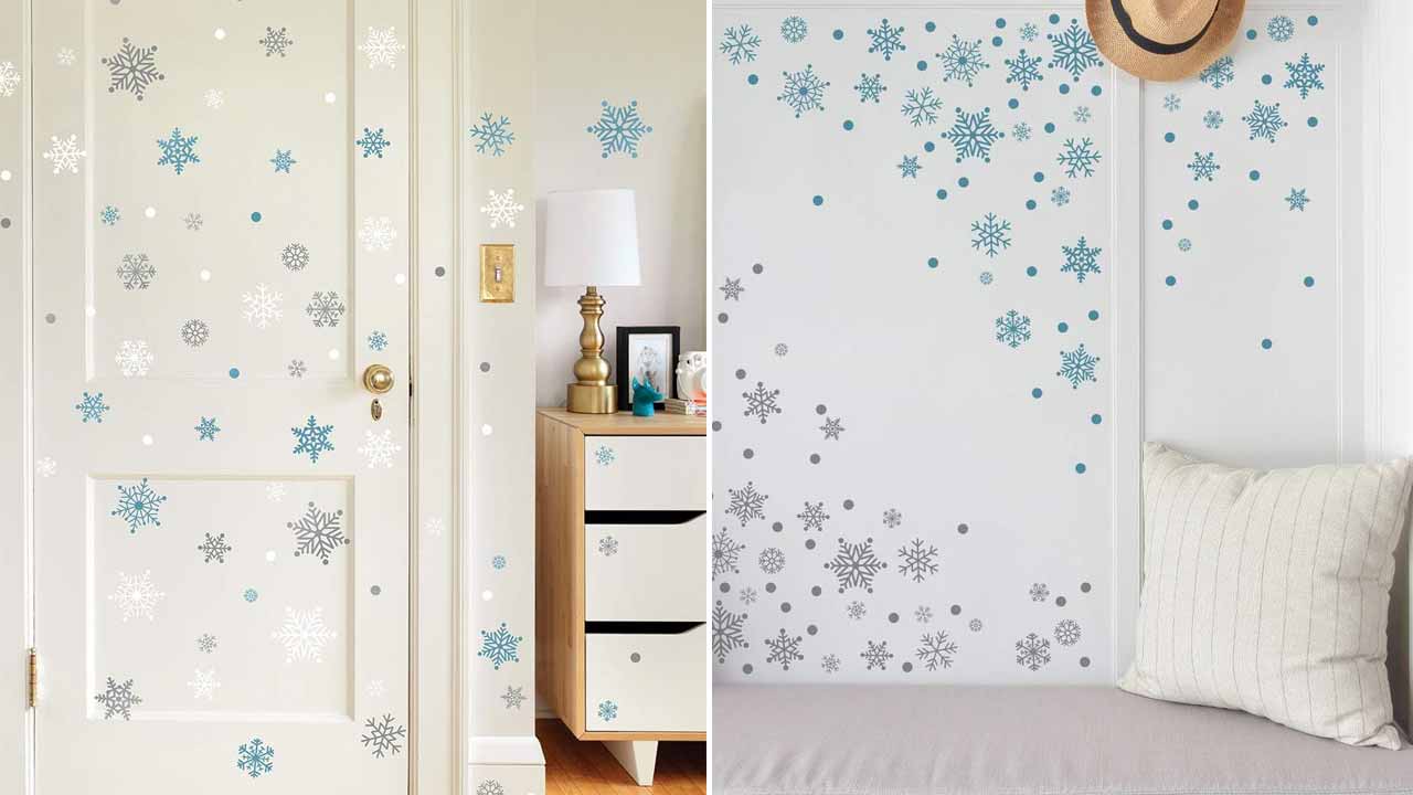 Christmas wall decals 3