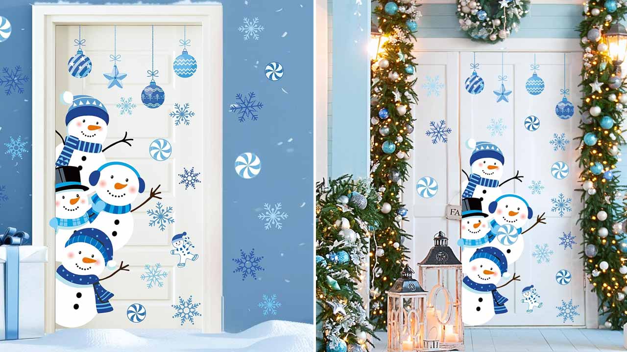 Christmas wall decals 8