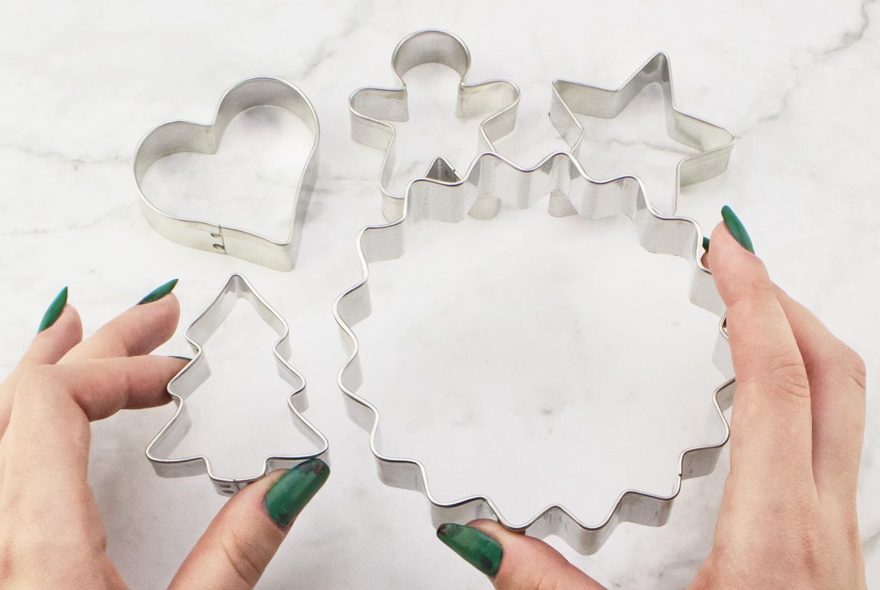 Christmas Large Linzer Cookie Cutters