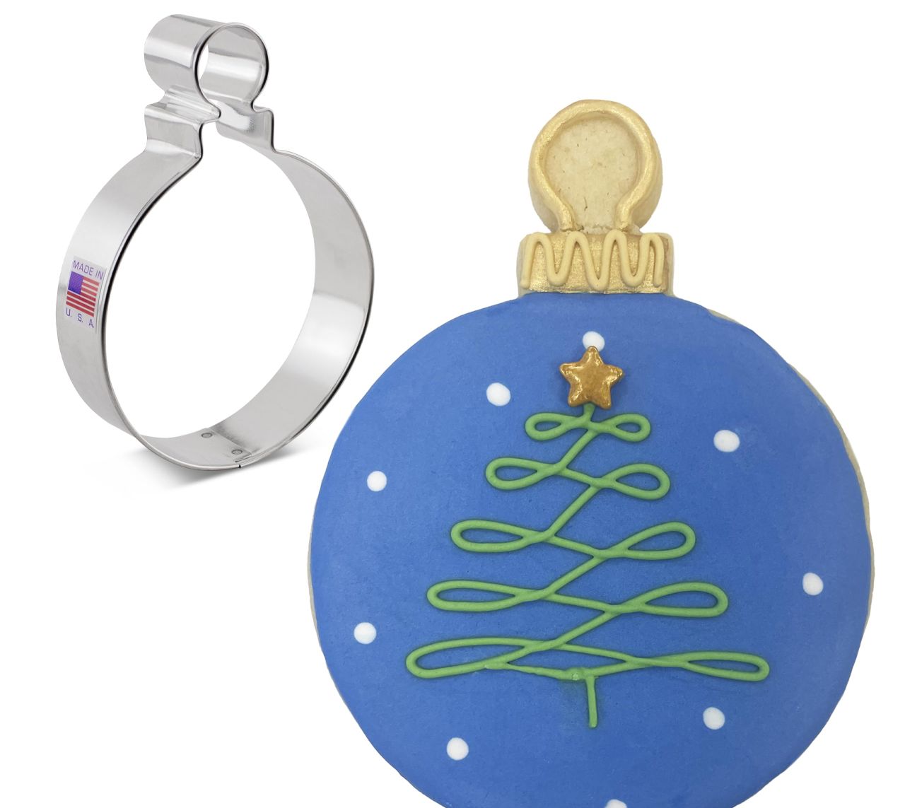 Christmas Ornament Cookie Cutter