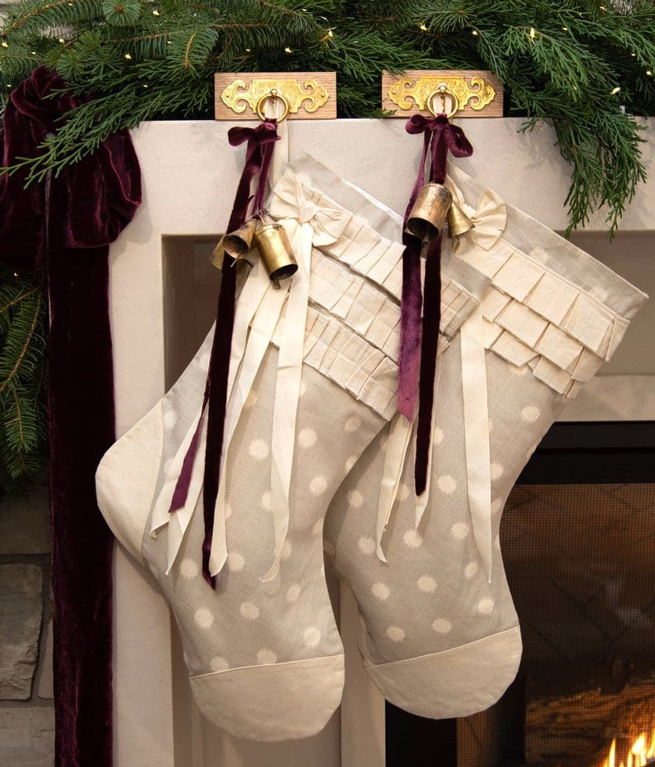 Christmas Stockings With Printable Template