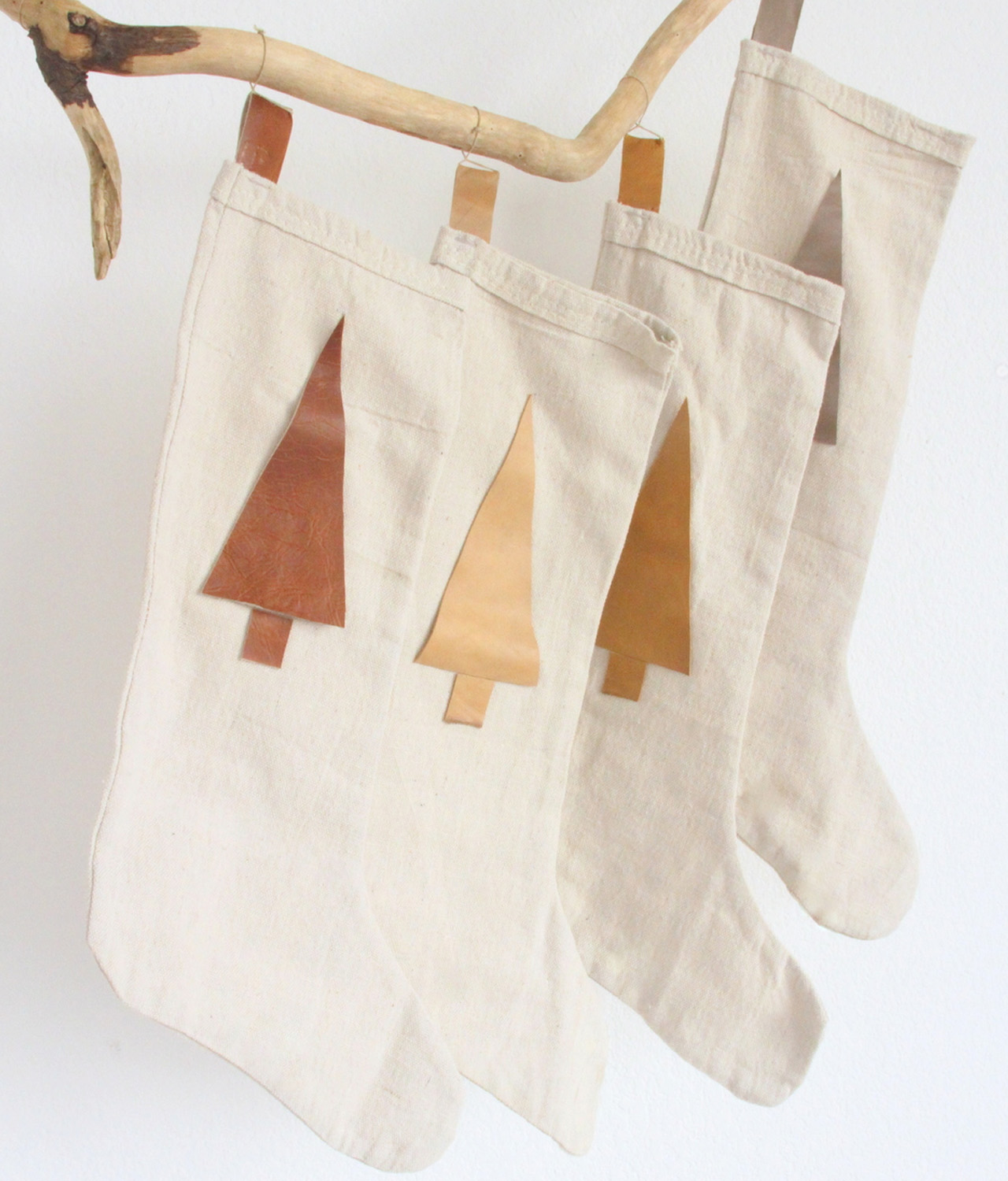 DIY Christmas Tree Stockings