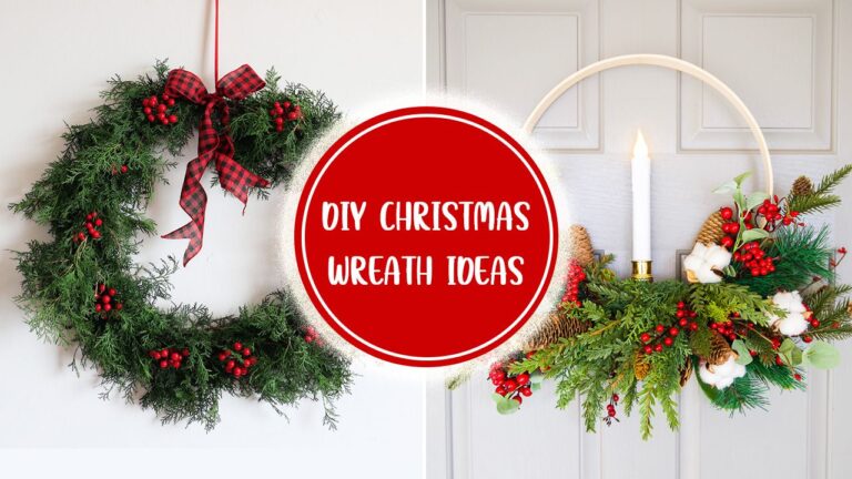 DIY Christmas wreath ideas to try this year