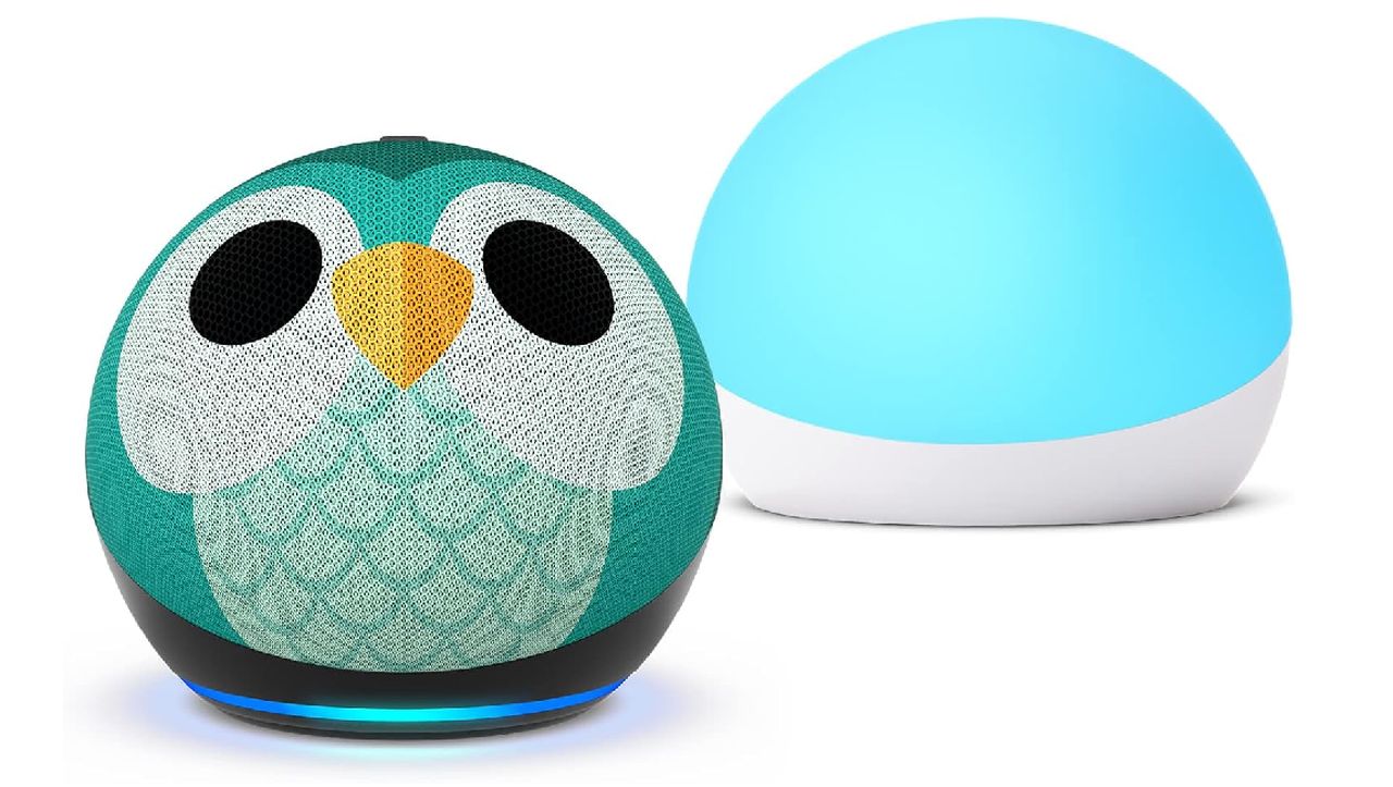 Echo Dot (5th Gen) Kids Owl with Echo Glow