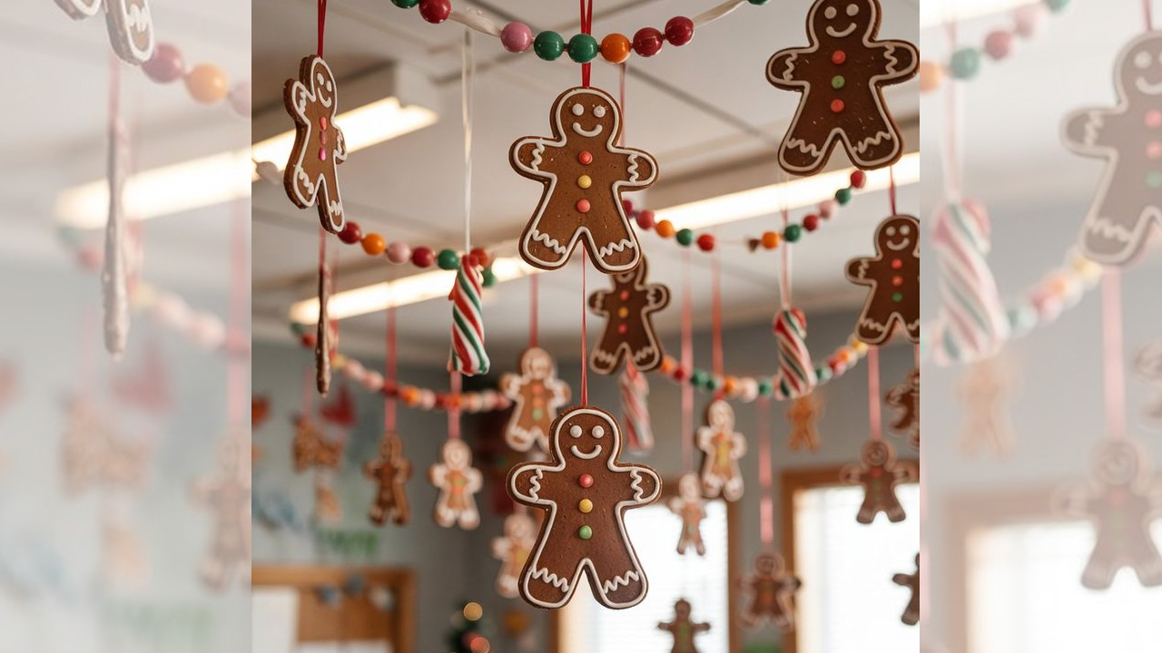 Gingerbread ceiling decoration