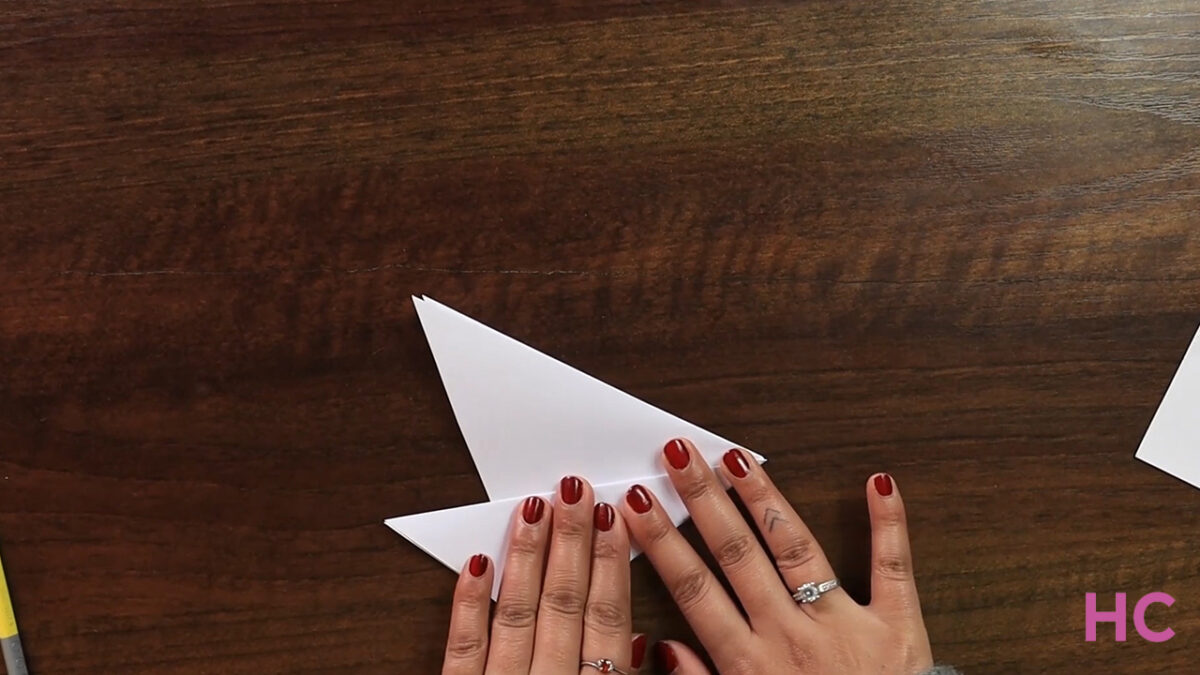 DIY Paper Snowflake Garland for Christmas, w/Pattern Template