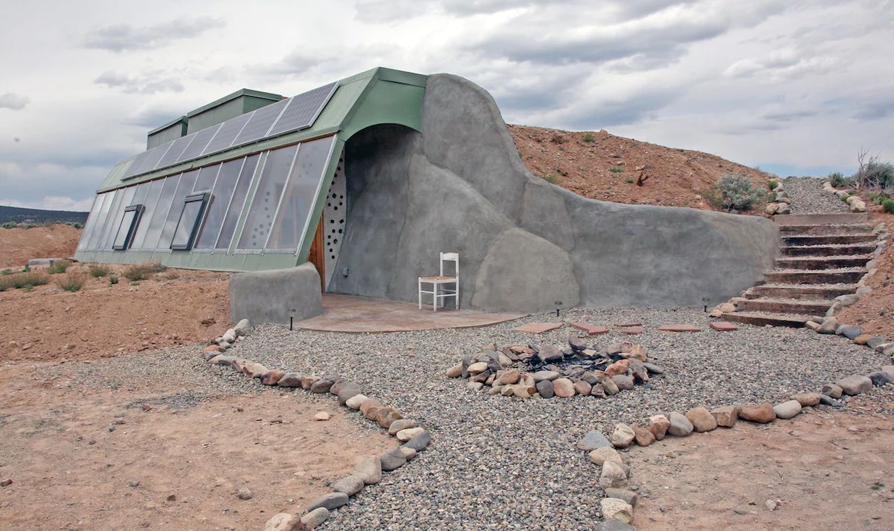 Taos Mesa Studio Earthship in United States