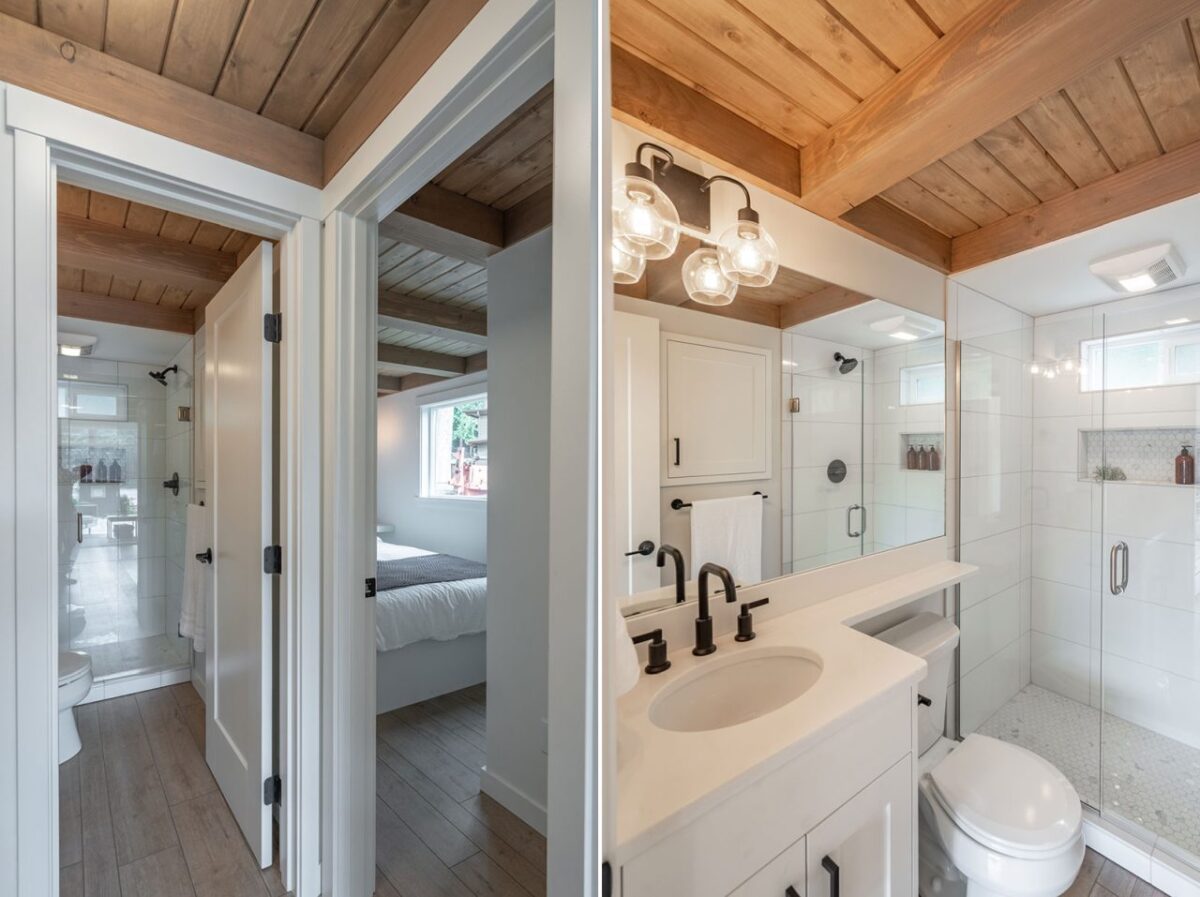 Modern Bellevue Tiny House Packs 3-Bedrooms and Large Kitchen