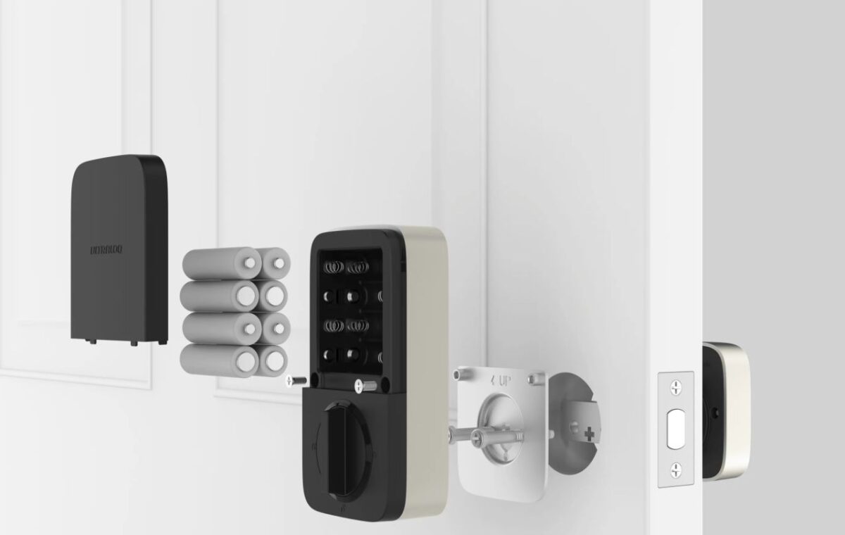CES Utec Ultraloq Bolt Fingerprint MatteroverThread Smart Lock