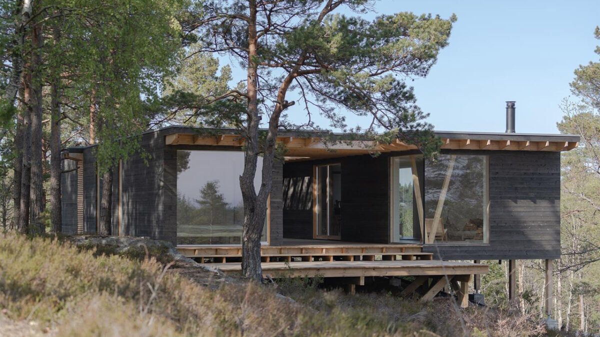 I/O Cabin is Minimalistic Summer Tiny House for Interactive Living