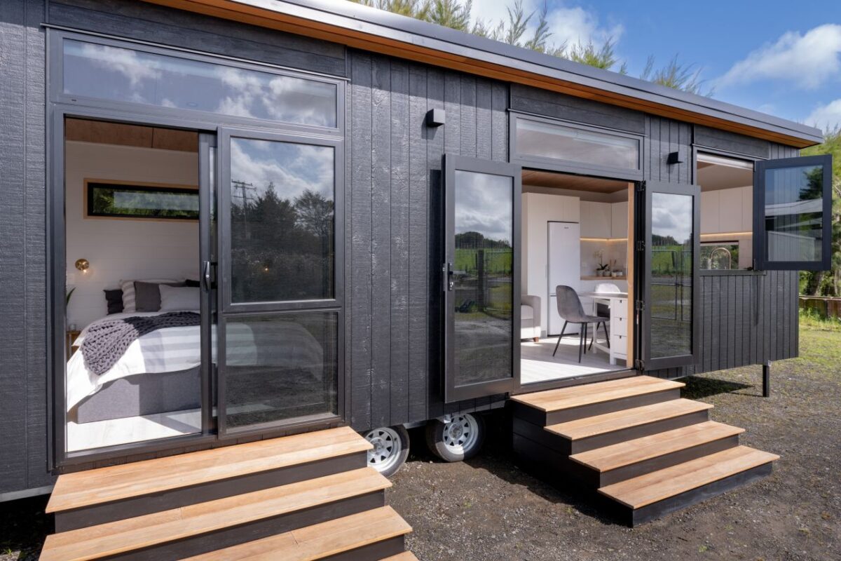 Kowhai Tiny House Boasts a Bedroom and a Gourmet Kitchen