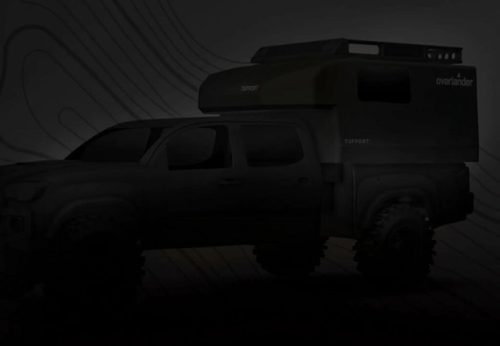 Tufport Overland Slide-in Camper is Set to Roam Rugged Terrains