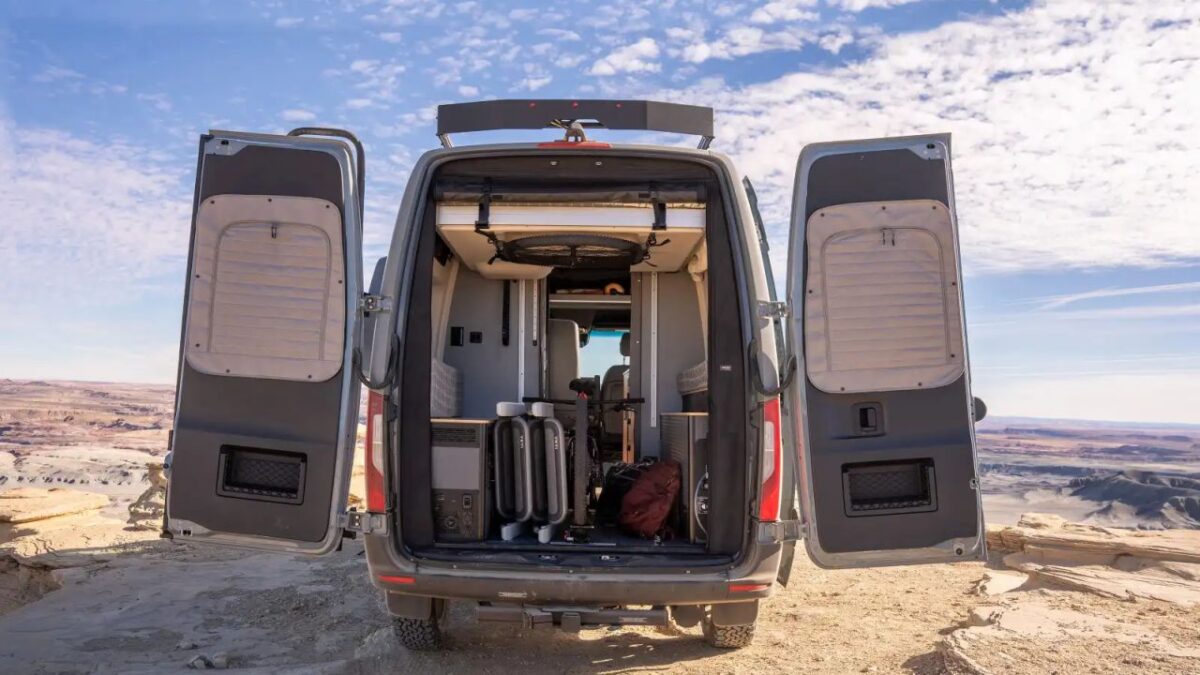 Winnebago Revel Campervan Unites Comfort Winter Exploration