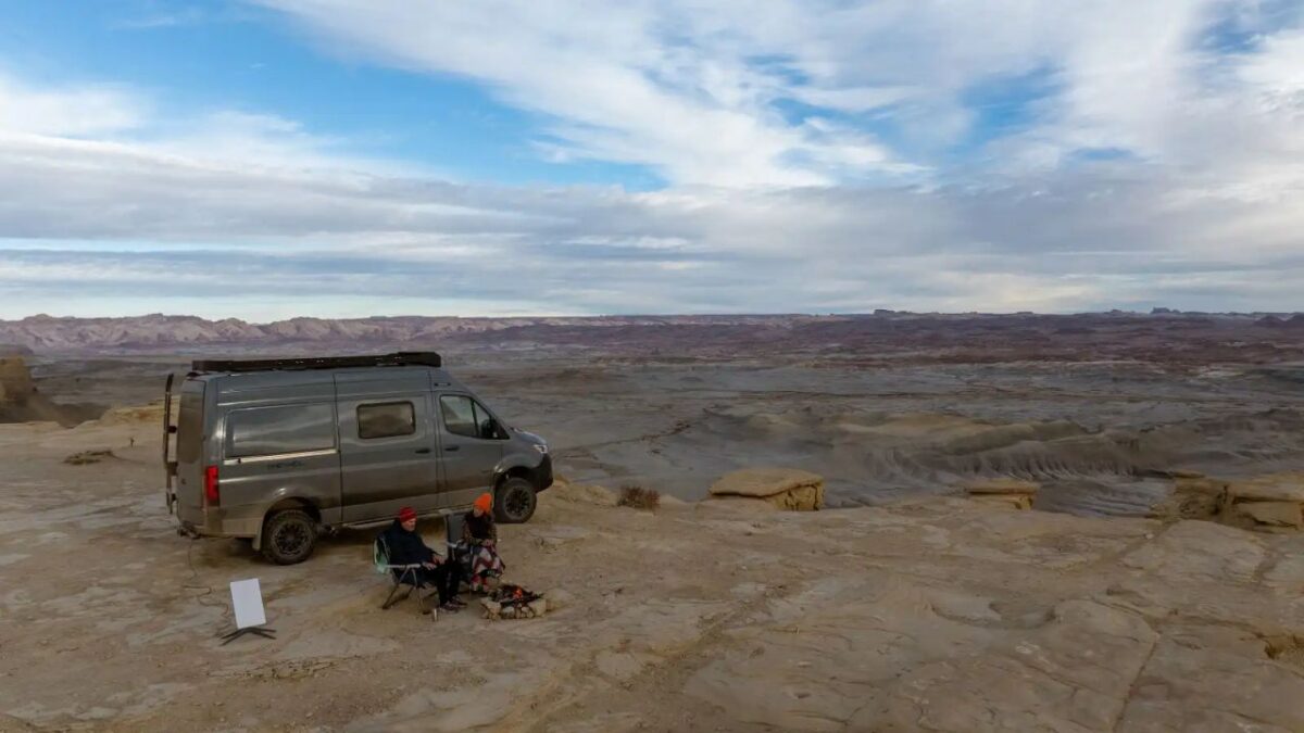 Winnebago Revel Campervan Unites Comfort Winter Exploration