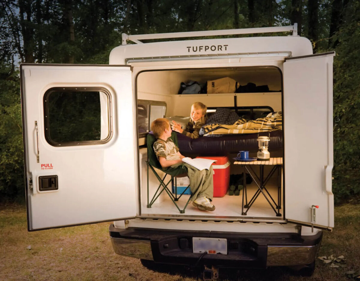 Tufport Overland Slide-in Camper is Set to Roam Rugged Terrains