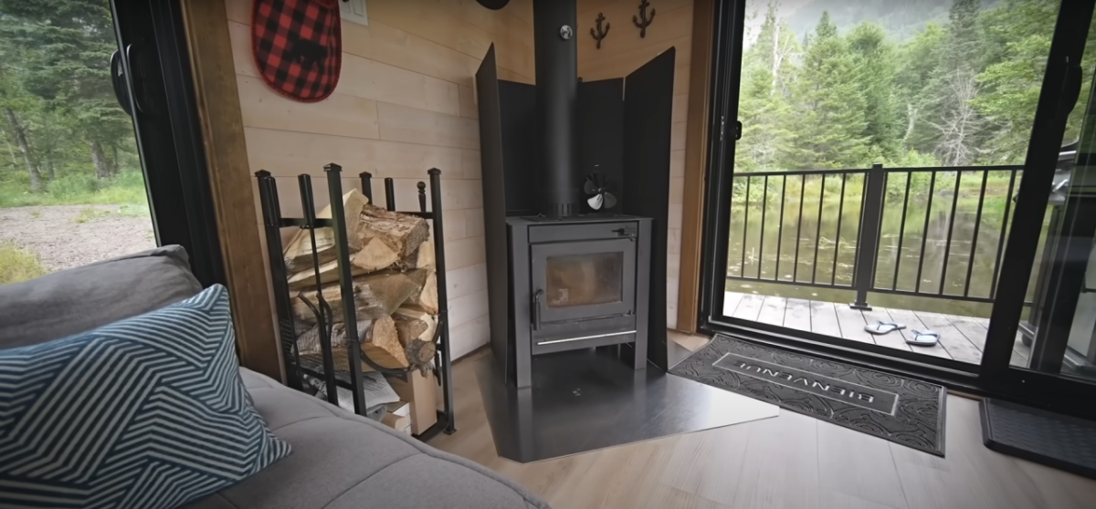 Bora Boreal Floating Tiny House is OffGrid Retreat in Quebec