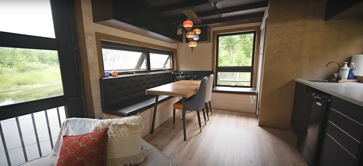 Bora Boreal Floating Tiny House is OffGrid Retreat in Quebec