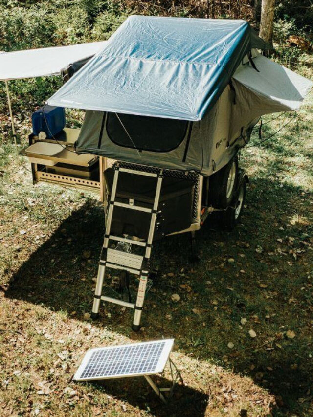 Off-Road Trailer  With Kitchen, Roof Tent and Other Add-Ons