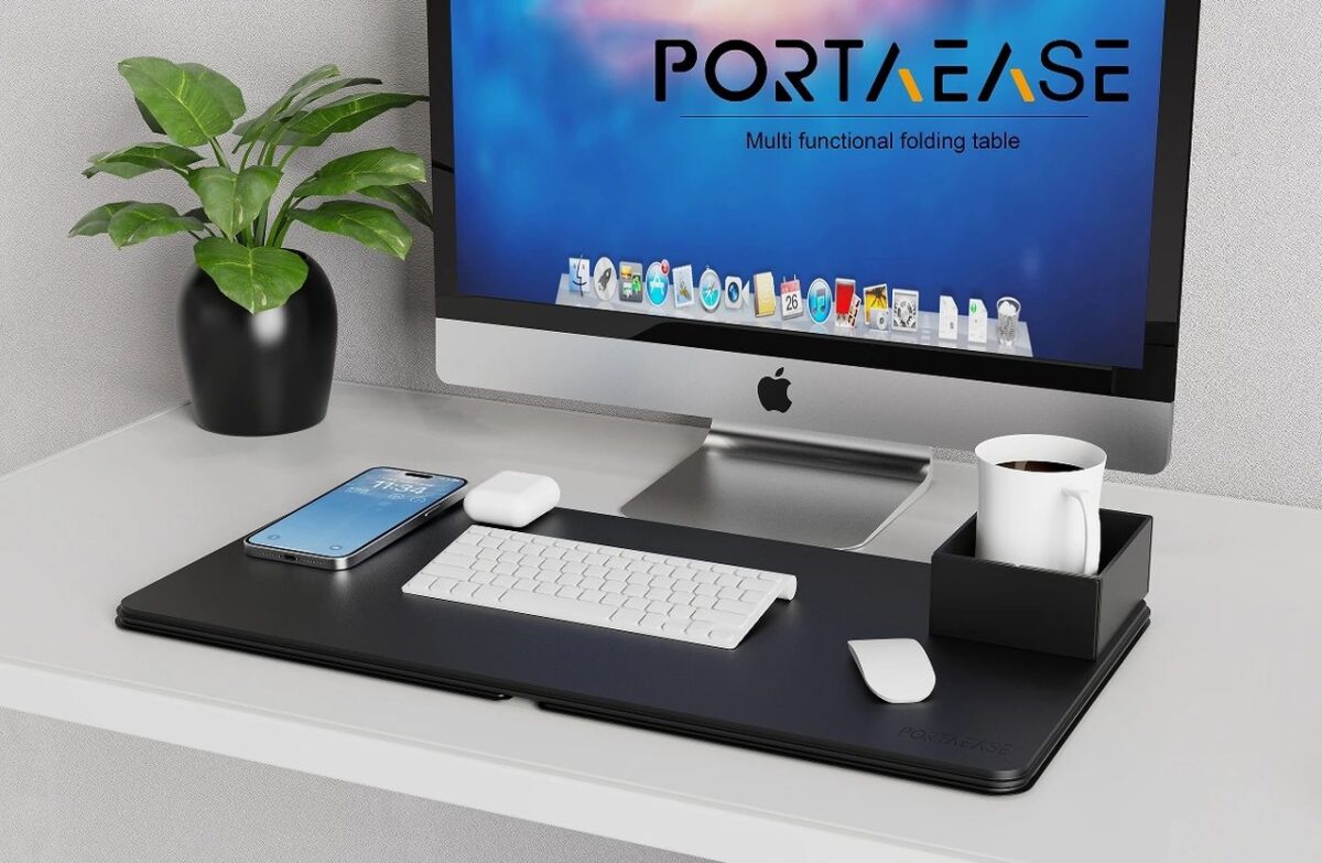 FoldPlay With Magnetic Tabletop Organizes Your Couch Bed Desk FoldPlay With Magnetic Tabletop Organizes Your Couch Bed Desk