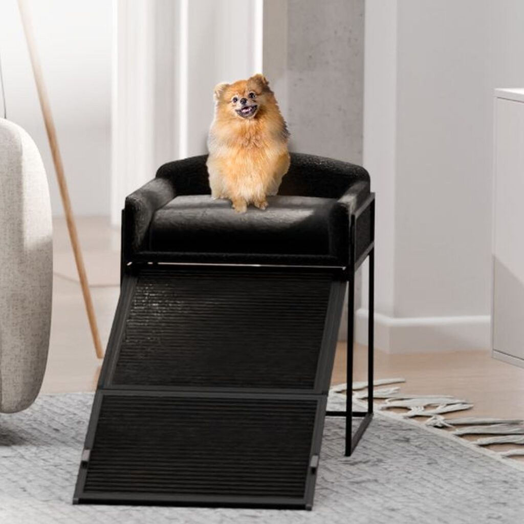 SeatMate Pet Office Chair With a Ramp is Throne for Your Pal