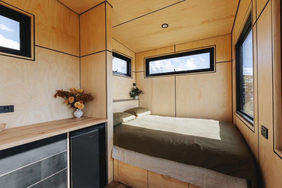 Single-Level Sun Valley Tiny House is Marvel of Reflective Radiance