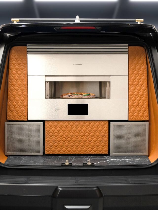 Lexus GX Off-Road SUV Has Built-in Pizza Oven in The Rear