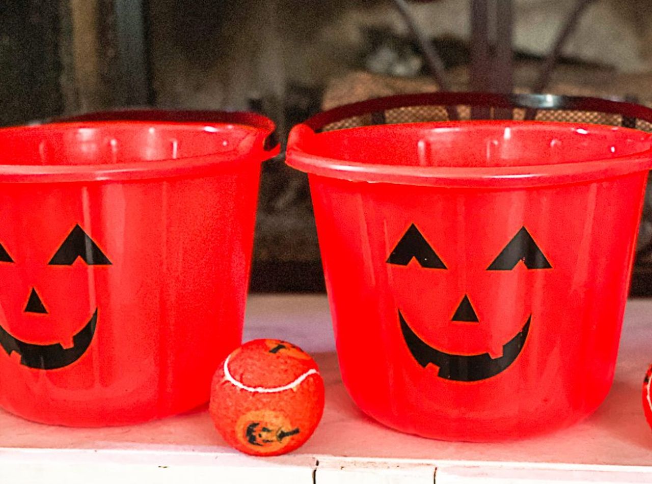 Drop in the Bucket Halloween Party Game