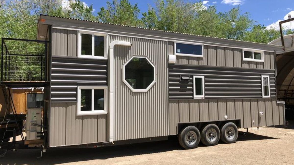 Las Vegas Tiny House Features Reverse Loft and Juliet Balcony