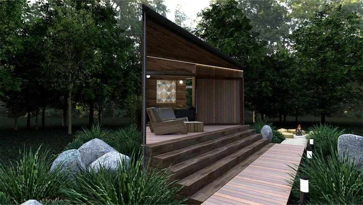 Merewether Studio Tiny House Blurs Indoor-Outdoor Boundaries