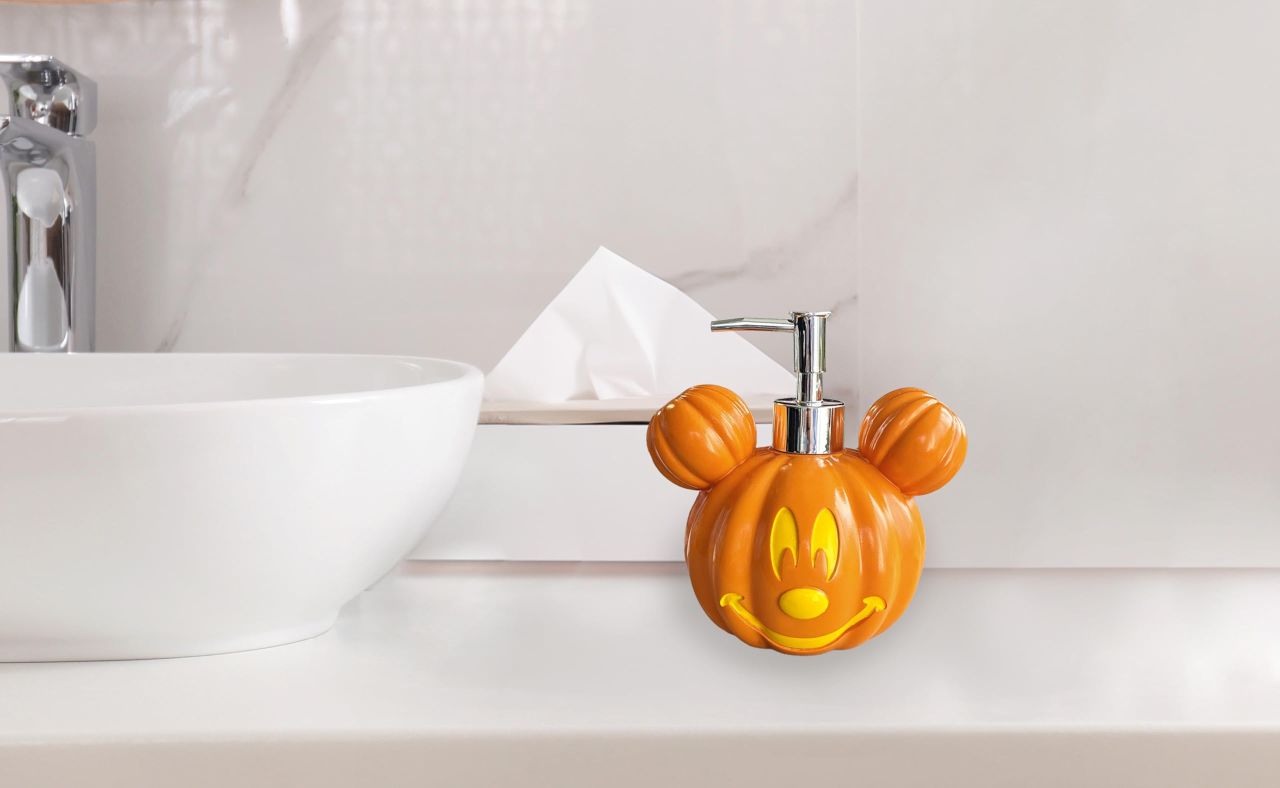 Disney Mickey Mouse Pumpkin Jack-o'-Lantern Soap Dispenser