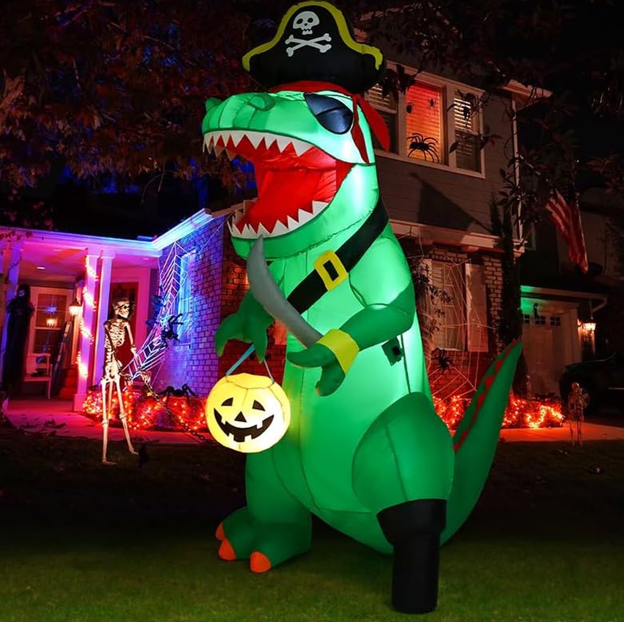 GOOSH Halloween Dinosaur Inflatables