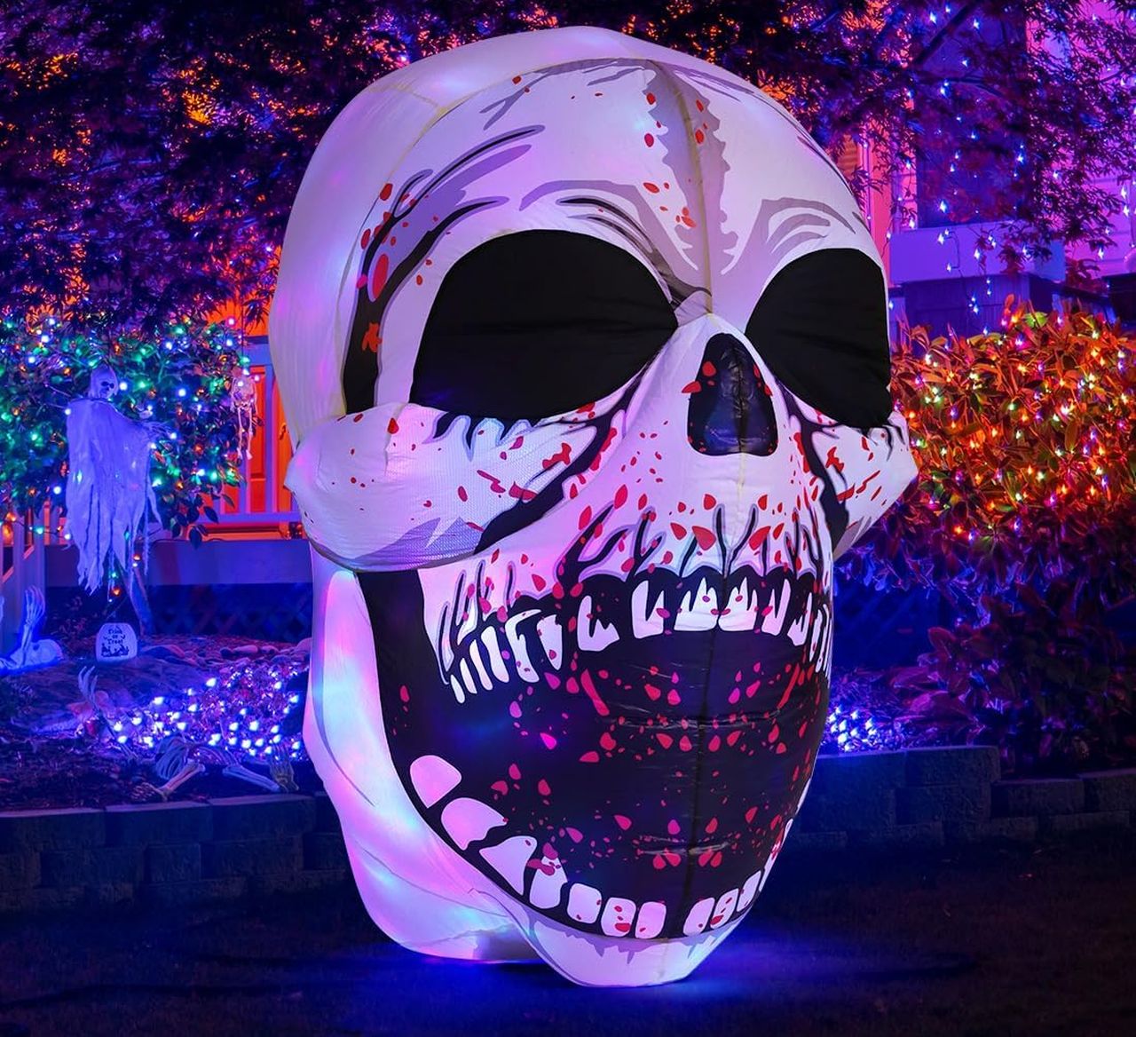 GOOSH Halloween Skull Inflatable