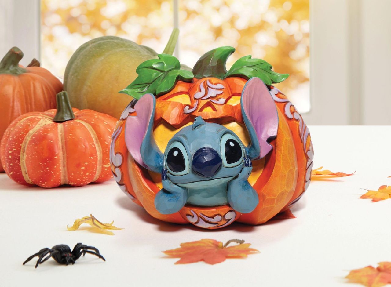 Lilo and Stitch Jack-o'-Lantern Figurine