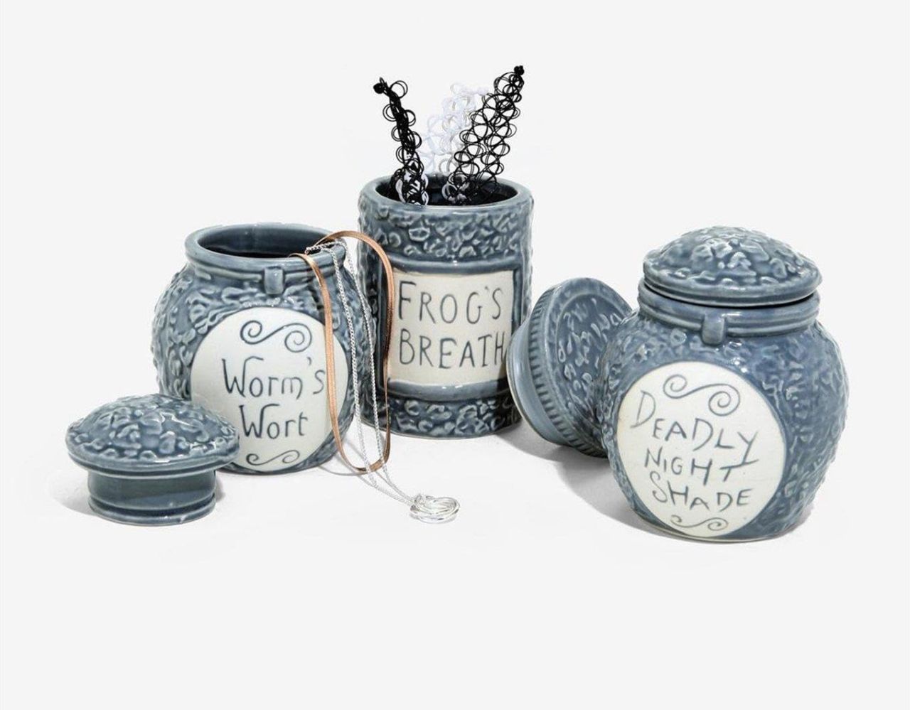 The Nightmare Before Christmas Trinket Jar Set