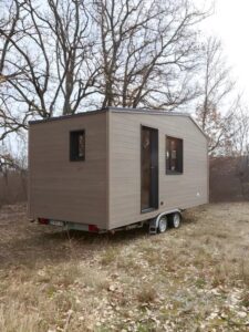 17 ft Plume tiny house can be transported easily- exterior design view