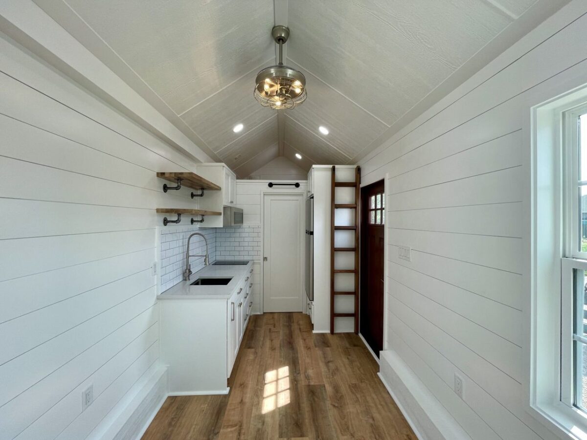 La Casita Tiny House Features Open-Floor Bedroom, Storage Loft