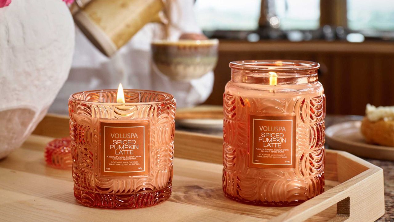 Best Scented Candles for Fall - Voluspa Spiced Pumpkin Latte